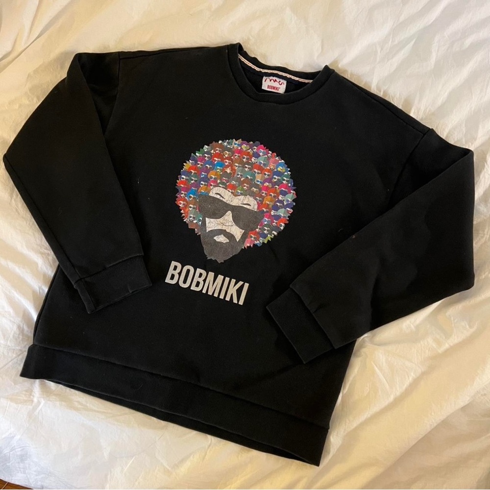 from korea: bobmiki sweatshirt.